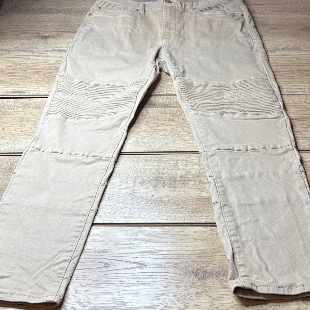 LRG Lifted Research Group  Men's  Khaki  Canvas Pants  Size 34